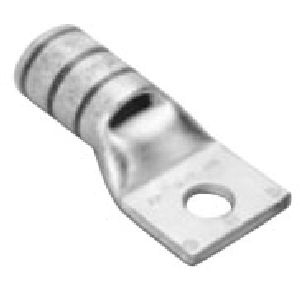 Burndy YAV2CLTC516FX | 518478 | Hylug, Lug, Compression, Copper, 1 Hole, 5/16 Inch, 2 AWG, Brown