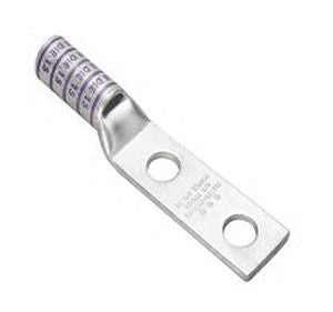 Burndy YAZ252TC14 | 25019150 | Compression Lug, Long Barrel, CU Conductor, 1/0 AWG STR