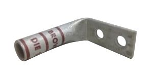 Burndy YAZV2C2TC14FX90 | 25019438 | Compression Terminal, 1.38 Inch/90 Degree, Long, Skived Barrel