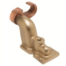 Burndy YGF292N | 279042 | 2 Hole CU Grounding Plate 2-250 ROHS