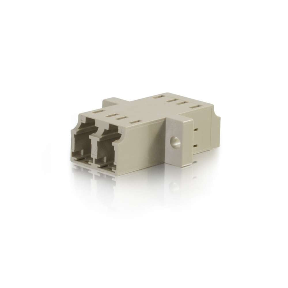 C2G 27113 | LC/LC Duplex Multimode Fiber Optic Coupler