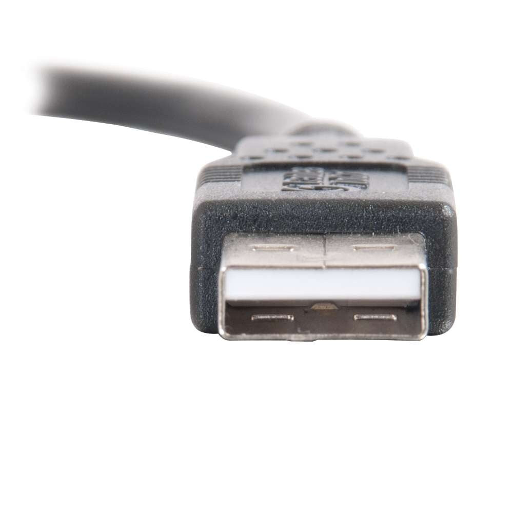 C2G CG28106 | 6.6ft (2m) USB 2.0 A Male to A Male Cable - Black
