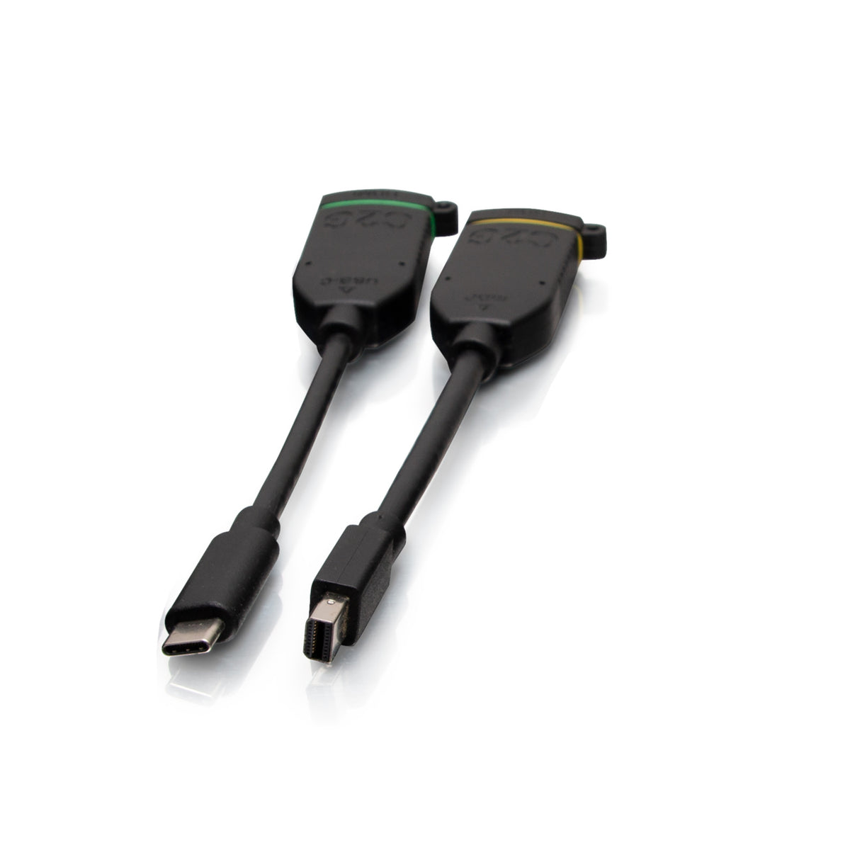C2G C2G29997 | Universal 4K HDMI Dongle Adapter Ring Including Color Coded Mini DisplayPort and USB-C Adapters