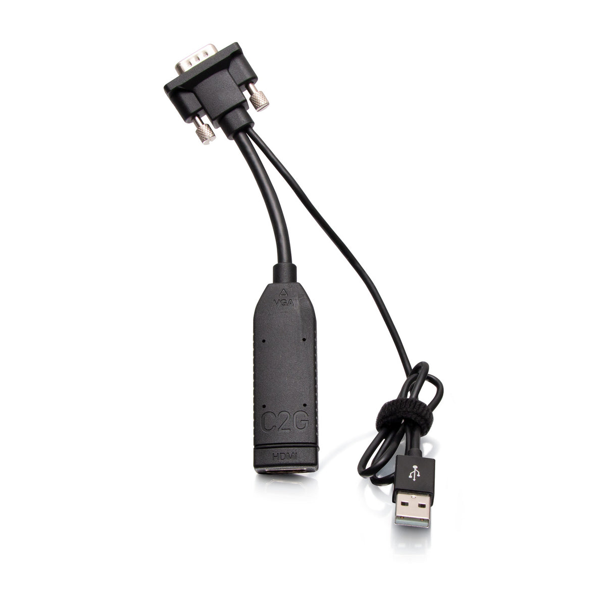 C2G C2G30037 | VGA to HDMI Dongle Adapter Converter