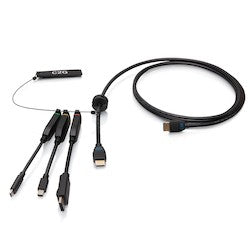 C2G C2G30052 | 6ft Premium HDMI Dongle Ring DP mDP USBC