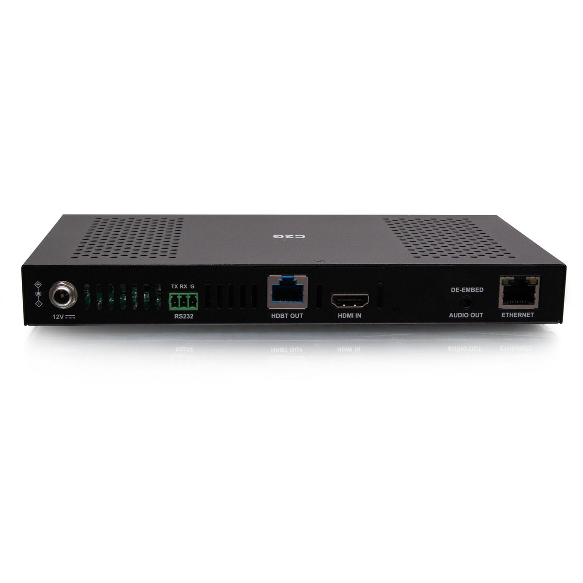 C2G C2G30055 | HDMI HDBaseT + USB-B to A + RS232 Over Cat Extender Box TX to Box RX (18Gbps) 4K 60Hz up to 328ft