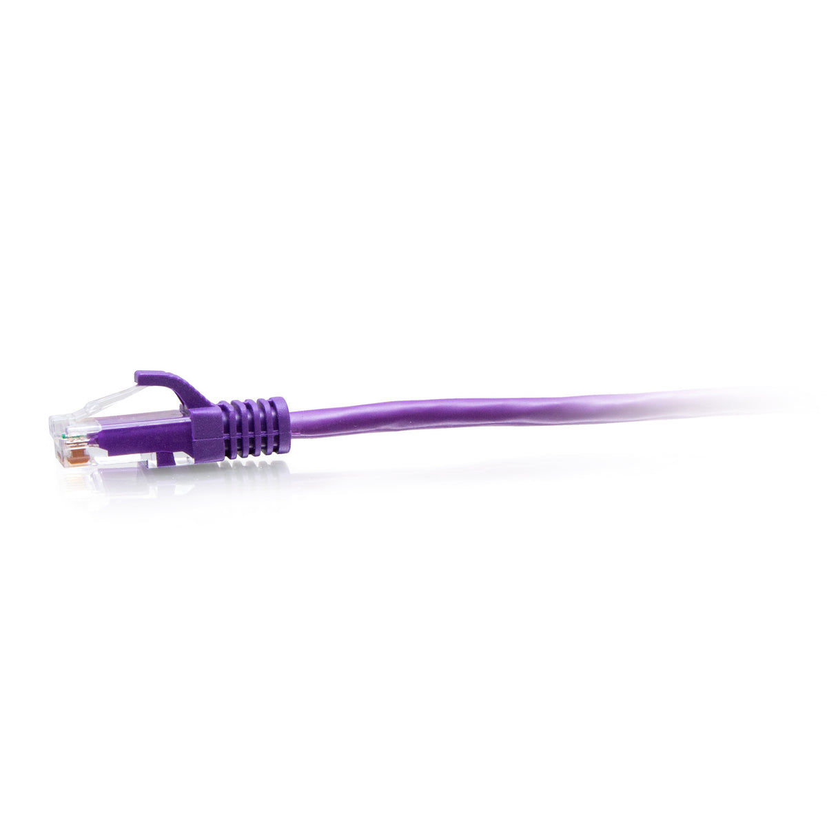C2G C2G30193 | 15ft (4.5m) Cat6a Snagless Unshielded (UTP) Slim Ethernet Network Patch Cable - Purple