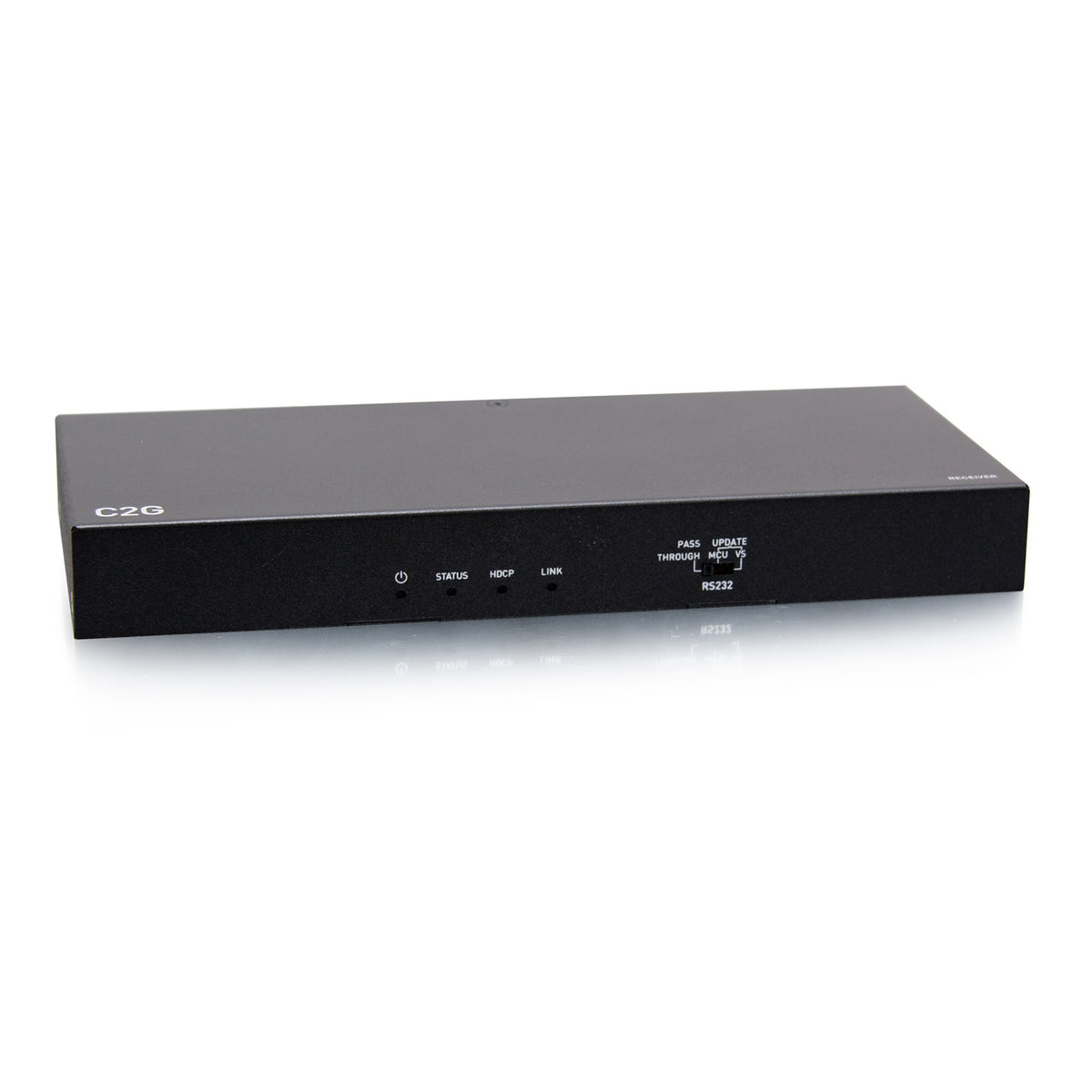 C2G C2G31012 | HDMI HDBaseT + VGA, 3.5mm, and USB-B to A over Cat Extender Wall Plate Transmitter to Box Receiver - 4K 60Hz