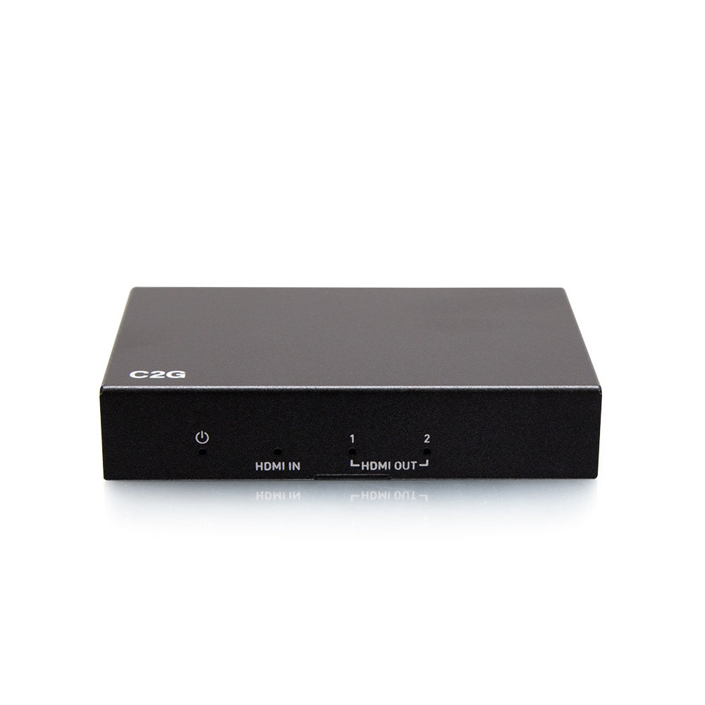 C2G C2G41600 | 2-Port HDMI Distribution Amplifier Splitter - 4K 60Hz