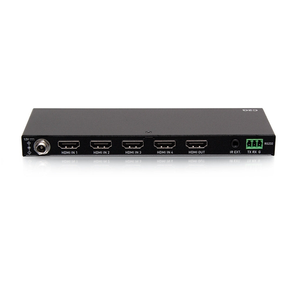 C2G C2G41604 | 4-Port HDMI Switch - 4K 60Hz