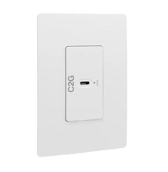 C2G C2G54269 | Superbooster 1-Port USB over Cat6a Wall Plate to 4-Port USB-Box Extender Kit