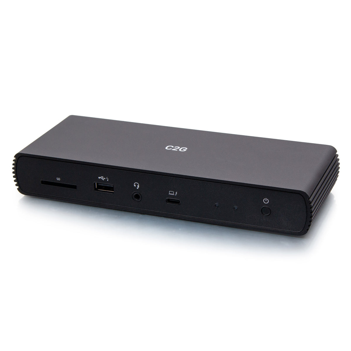 C2G C2G54537 | Thunderbolt 4 USB-C 10-in-1 Dual Display Docking Station with Ethernet, USB, SD Card Reader, 3.5mm Audio