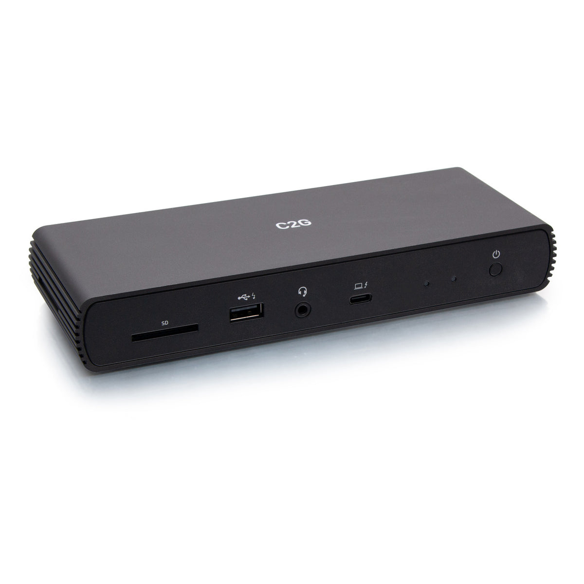 C2G C2G54537 | Thunderbolt 4 USB-C 10-in-1 Dual Display Docking Station with Ethernet, USB, SD Card Reader, 3.5mm Audio