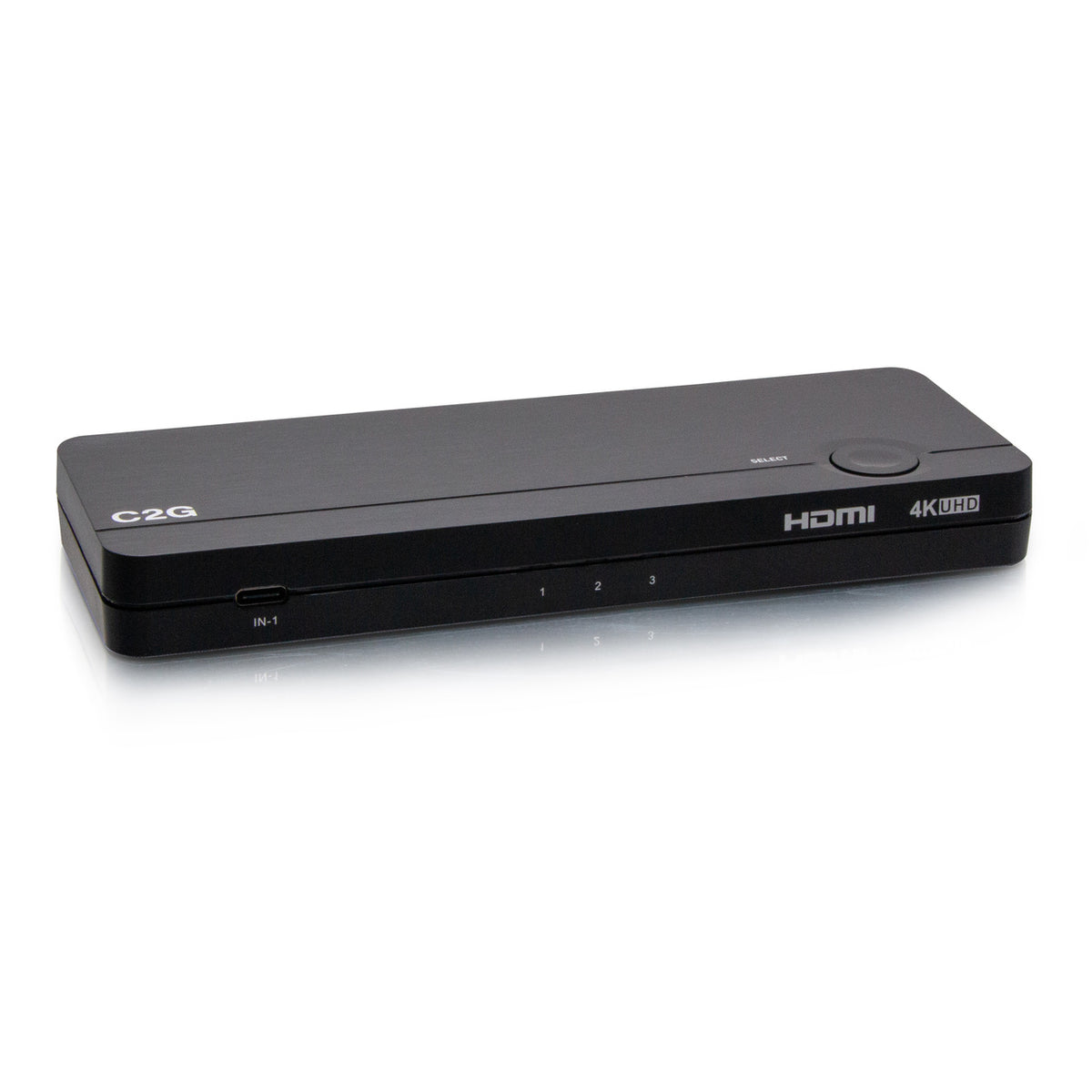 C2G C2G54541 | USB-C/HDMI 3-Input Combo to HDMI 1-Output KVM Switch with Power Delivery - 4K 60Hz (TAA Compliant)