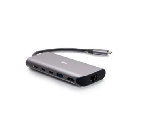 C2G C2G54551 | USB-C 4.0 6-in-1 Mini Docking Station with HDMI, USB-A