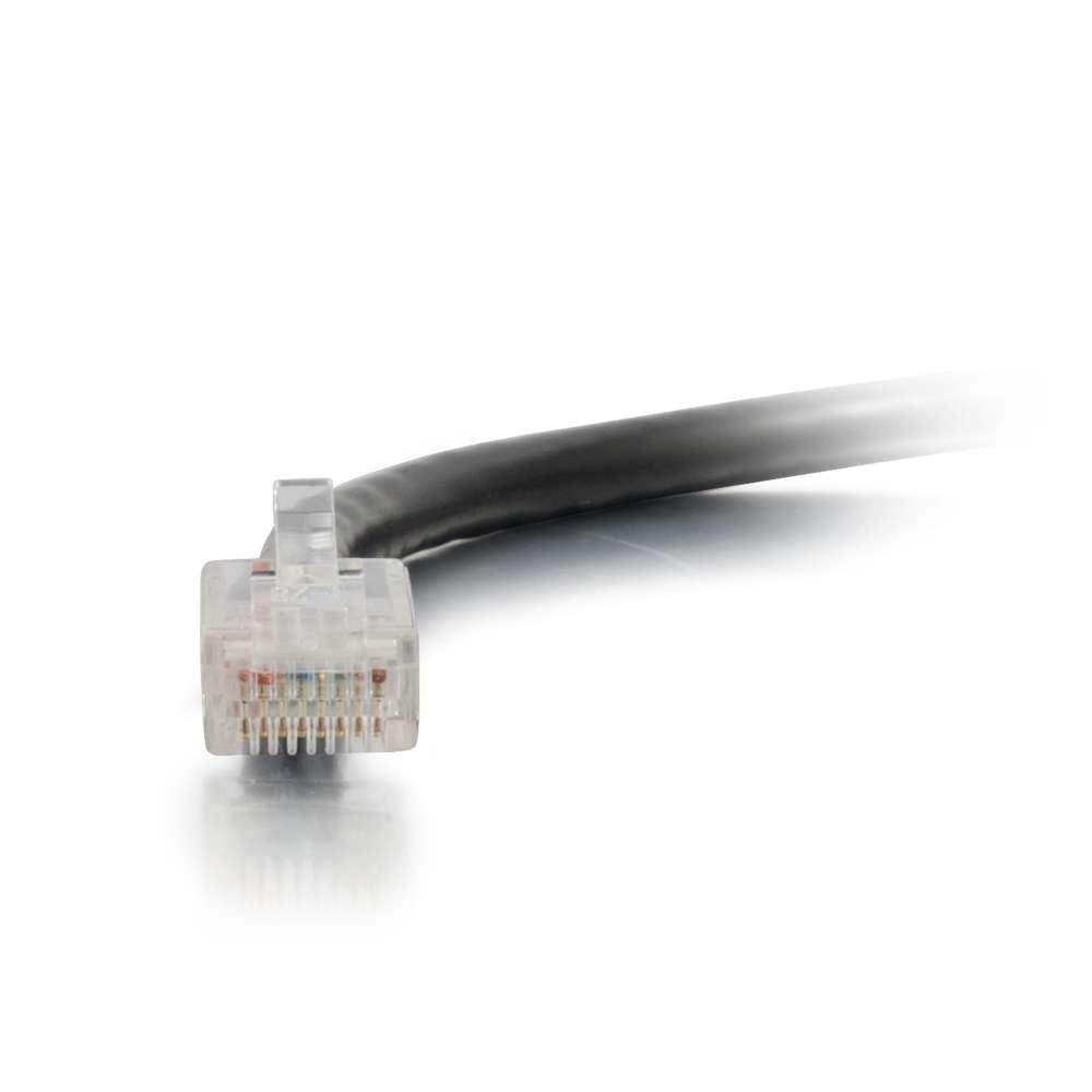 C2G CG00963 | 0.5ft (0.15m) Cat6 Non-Booted Unshielded (UTP) Ethernet Network Patch Cable - Black