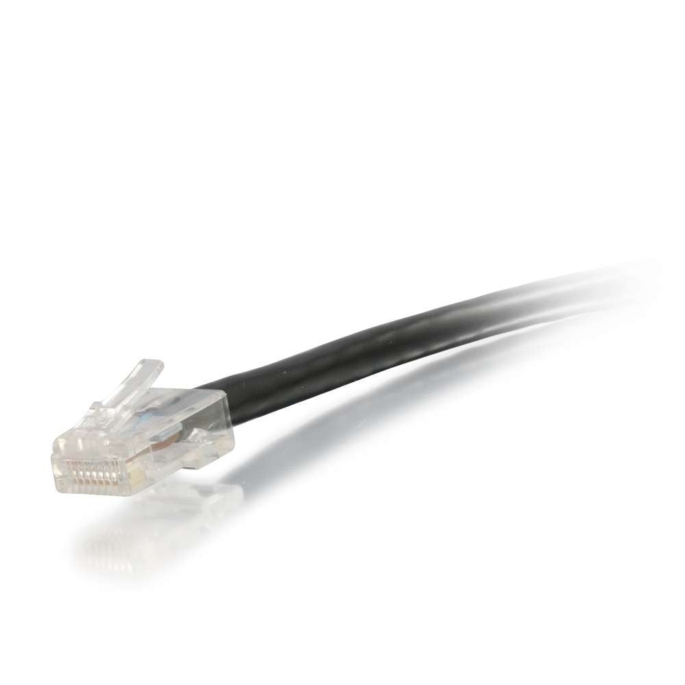 C2G CG00963 | 0.5ft (0.15m) Cat6 Non-Booted Unshielded (UTP) Ethernet Network Patch Cable - Black