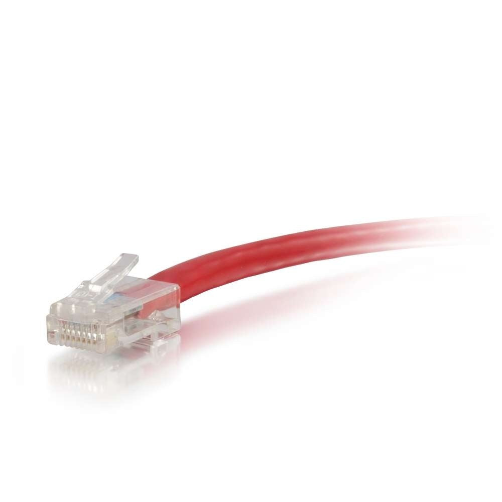 C2G CG00965 | 0.5ft (0.15m) Cat6 Non-Booted Unshielded (UTP) Ethernet Network Patch Cable - Red