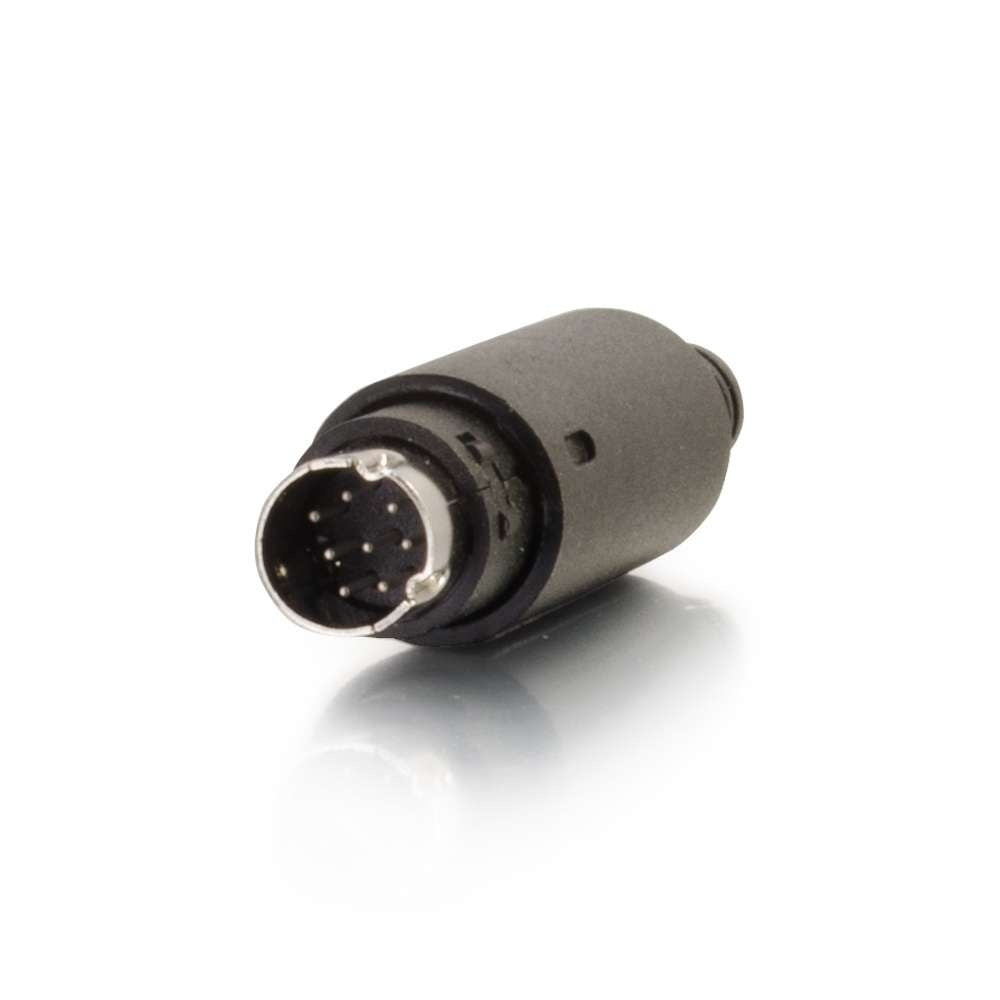 C2G CG01755 | 8-pin Mini Din Male Connector - Black