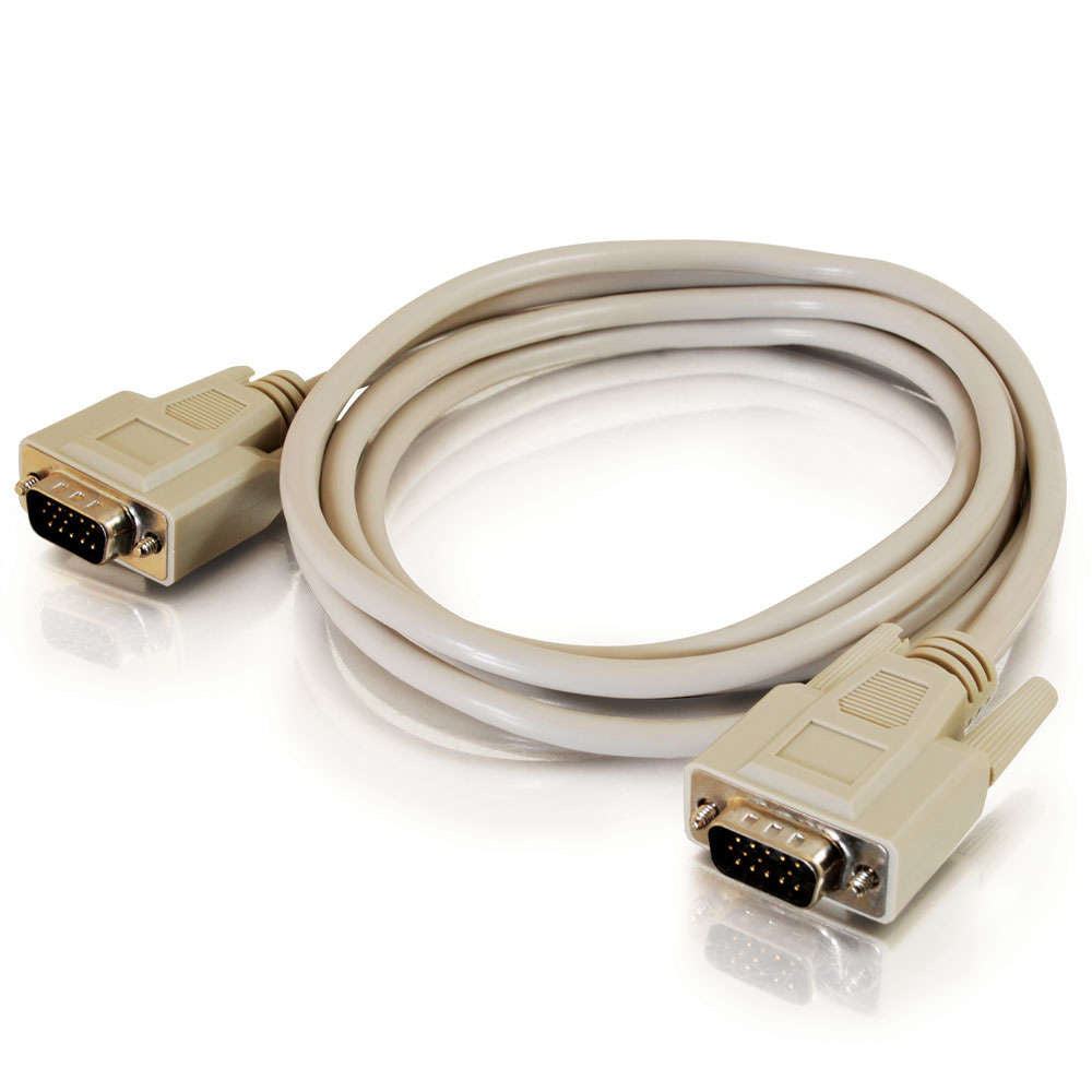 C2G CG02635 | 6ft (1.8m) Economy HD15 SVGA M/M Monitor Cable