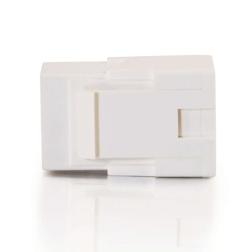 C2G CG03345 | Snap-In HDMI F/F Keystone Insert Module (TAA Compliant) - White