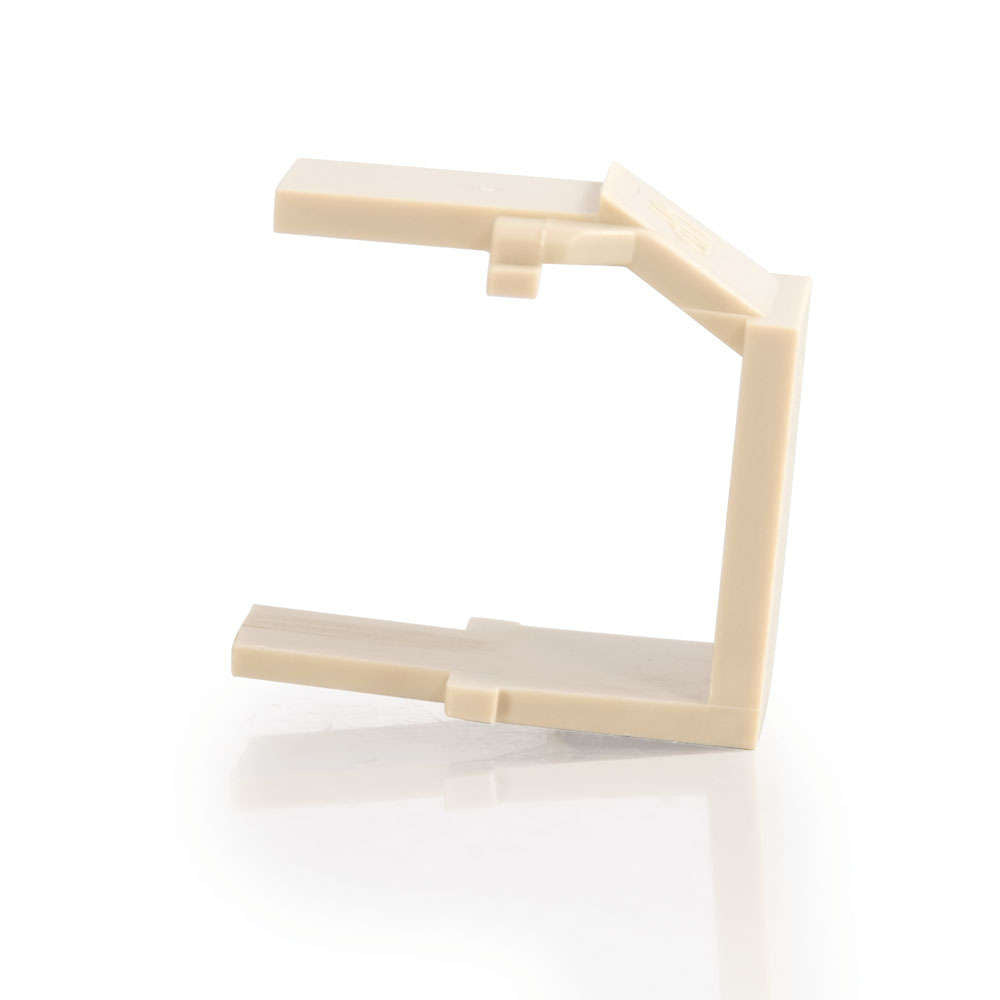 C2G CG03810 | Snap-In Blank Keystone Insert Module - Ivory