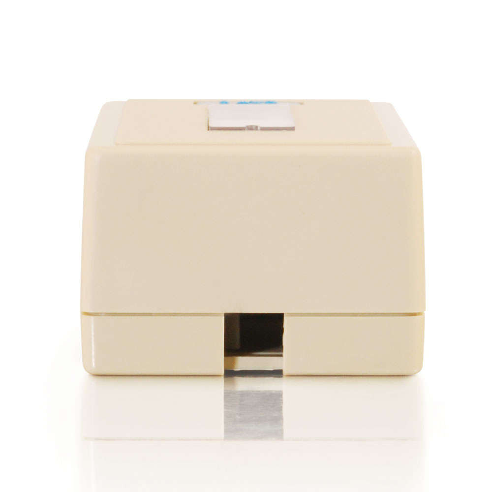 C2G CG03835 | 1-Port Cat5E Surface Mount Box - White