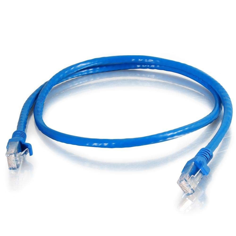 C2G CG10312 | 1ft (0.3m) Cat6 Snagless UTP Unshielded Ethernet Network Patch Cable (TAA Compliant) - Blue