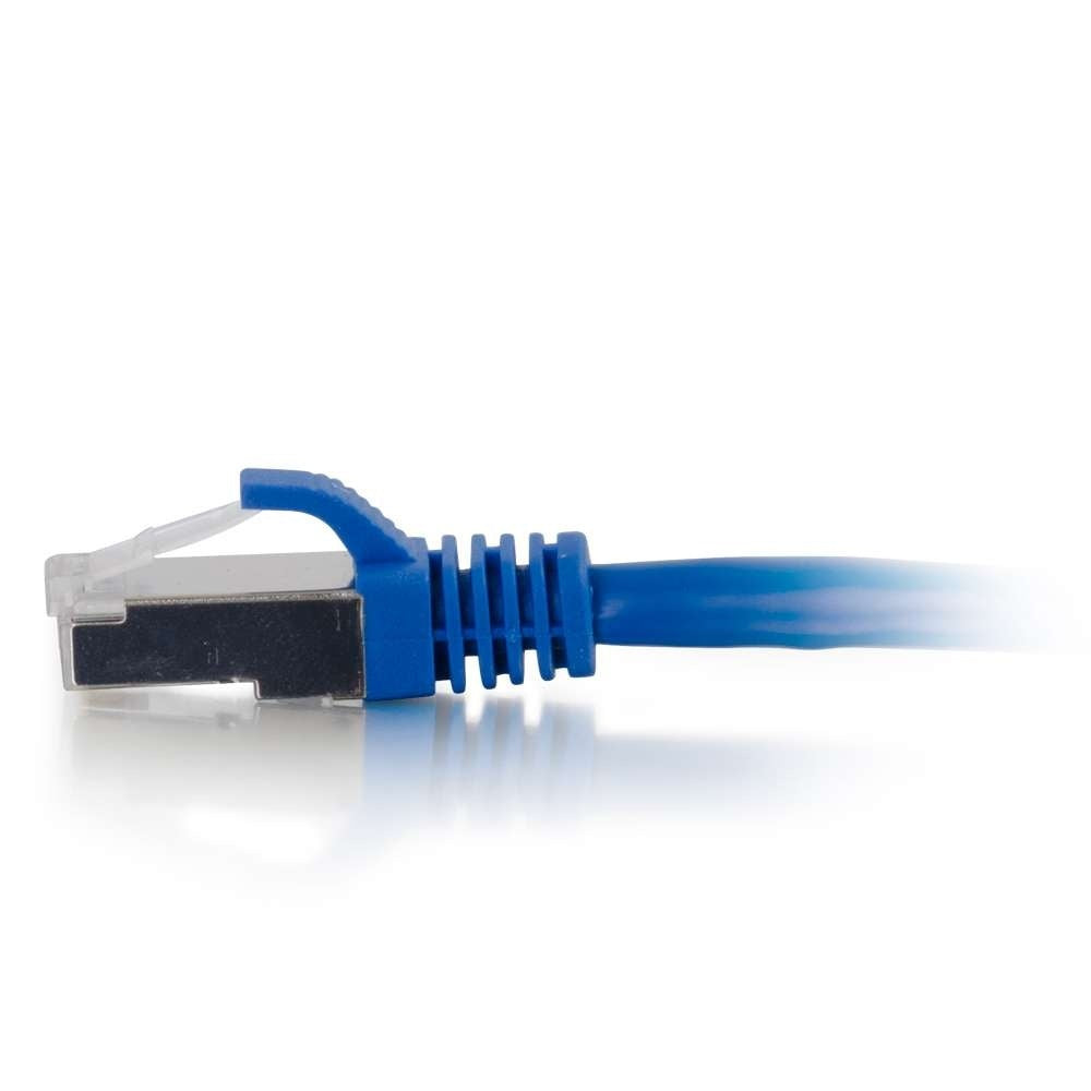 C2G CG27266 | 25ft (7.6m) Cat5e Snagless Shielded (STP) Ethernet Network Patch Cable - Blue