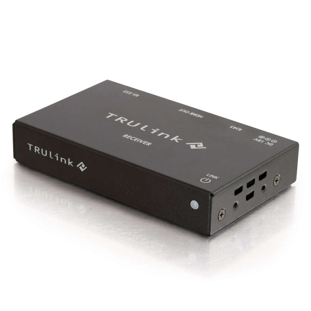 C2G CG29273 | 4K HDMI HDBaseT + Serial RS232 over Cat Extender Box Receiver (TAA Compliant)