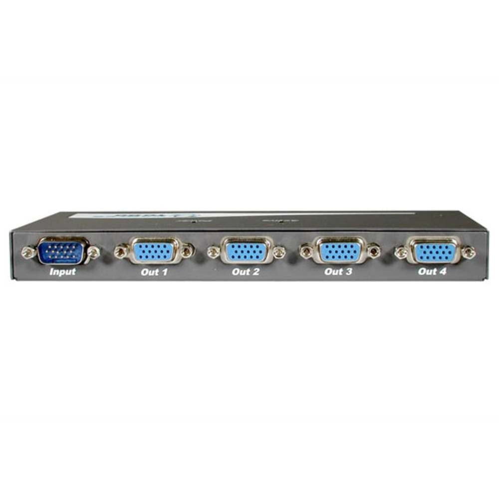 C2G CG29551 | 4-Port UXGA Monitor Splitter/Extender (Male Input) (TAA Compliant)