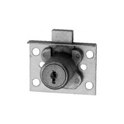 CCL Security Products 02065 7/8 US4 KA AUE1 | Drawer Lock, Disc Tumbler, Deadbolt, Half Mortise, Keyed Alike Aue1, 7/8" Length X 2-1/64" Width