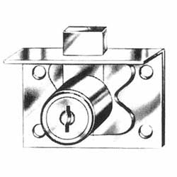 CCL Security Products 02065 7/8 US4 KA CAT30 | Drawer Lock, Disc Tumbler, Deadbolt, Half Mortise, Keyed Alike Cat30, 7/8" Length X 2-1/64" Width