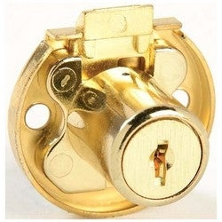 CCL Security Products 02068-1/2 7/8 26D KA | Drawer Lock, Disc Tumbler, Latchbolt, Keyed Alike, 7/8" Length X 1-3/4" Width, Satin Chrome Plated