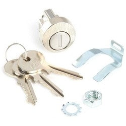 CCL Security Products 82013 | Mail Box Cam Lock, Pin Tumbler, Keyed Different, Cam Turn, 90 Degree Clockwise, Clip Mounted, Bright Nickel