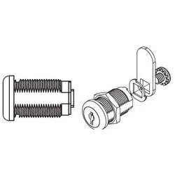 CCL Security Products C650L KA C415A | Cam Lock, Disc Tumbler, Keyed Alike C415A, 1-1/8" Length