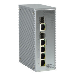 Comnet Communication Networks CNGE5MS 5 Port 1000Mbps Managed Switch, 2 Tx/Fx Combo Ports