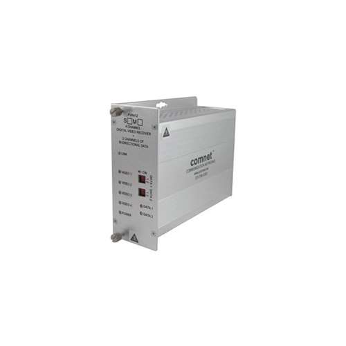 Comnet Communication Networks FVT414M1 4-Channel Digitally Encoded Video Transmitter + 4