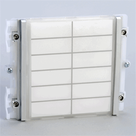 Comelit 3336 | iKall Backlit Blank (Black) Module