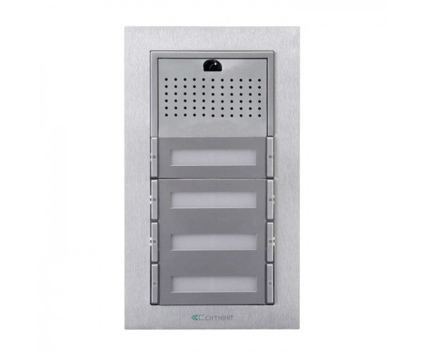 Comelit IMA8S | EZ-Pack Audio Entry Panel Kit (Surface) 8 Button iKall Metal For SimpleBus 2 Series