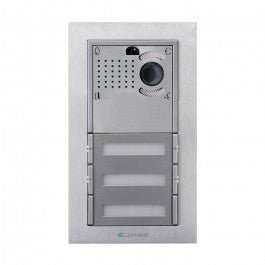 Comelit IMV4S | EZ-Pack A/V Entry Panel Kit (Surface) 4 Button iKall Metal Series For SimpleBus 2 Series