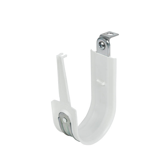 Cablofil CJ48HPAC6 | 3" Plastic Coated J-Hook with Latch and 90 Angle Clip 3/8" Rod