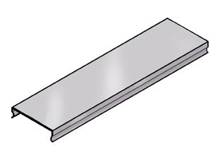 Cablofil FTC100BL | Straight Section Tray Cover