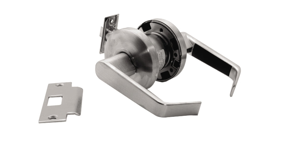 Cal-Royal Products Inc SL30 US26D | Non-Clutch Cylinder Leverset, ANSI Grade 2, Passage Function, Satin Chrome (US26D)