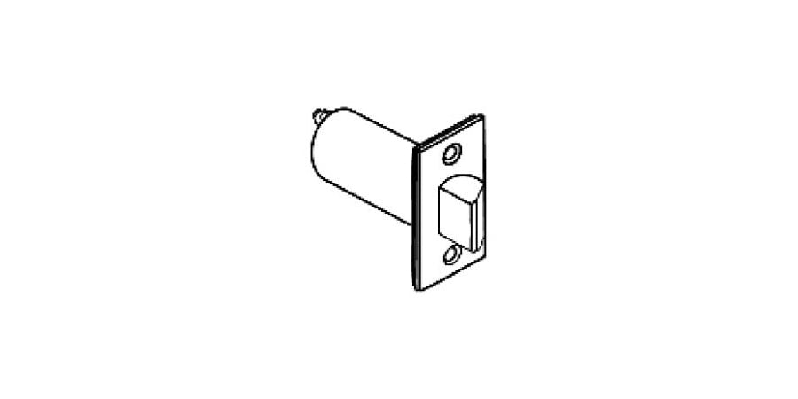Cal-Royal Products Inc ULSLS238 US26D | Cylinder Leverset Spring Latch, Satin Chrome (US26D), 2-3/8 in. Backset