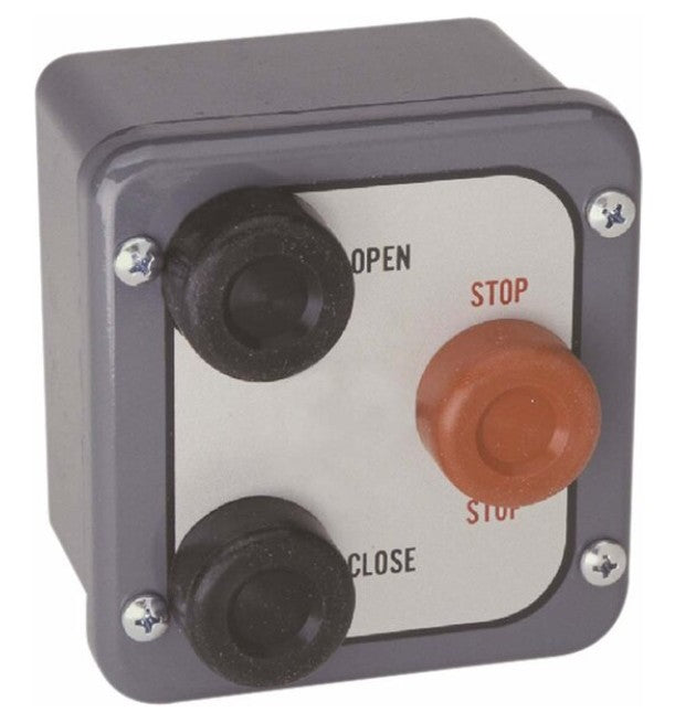 Camden Door Controls CI-3BX | 3 Button, OPEN/CLOSE/STOP, NEMA 4, UL/CSA Rated, 3 A @ 240 VAC