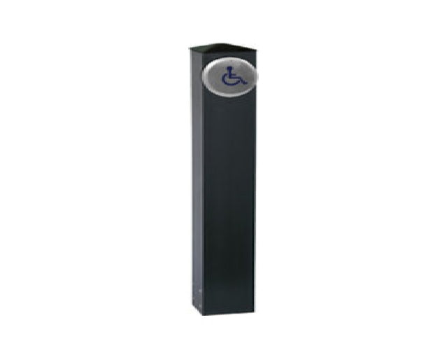 Camden Door Controls CM-48-BSU-CLR | 48" Tall with 42" Switch Height, Single Gang Prep, 6" X 6" Clear Aluminum
