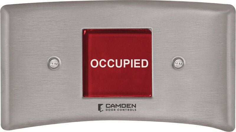 Camden Door Controls CM-AF503 | Curved, Horizontal LED Illuminated Annunicator