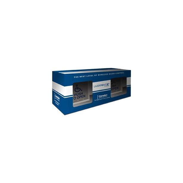 Camden Door Controls CM-RFL414-SD | Lazerpoint Kit Includes 2 CM-41/4, 2 CM-TX-9, CM-RX-92 and 2 CM-43CBL