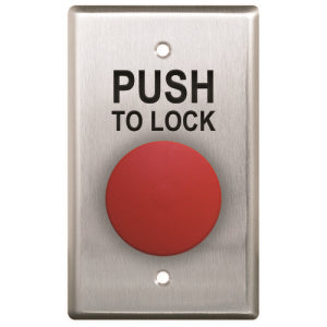 Camden Door Controls CM-450R/8 - ELEC PUSHB SWCH - SINGLE GANG, PUSH/PULL, N/O